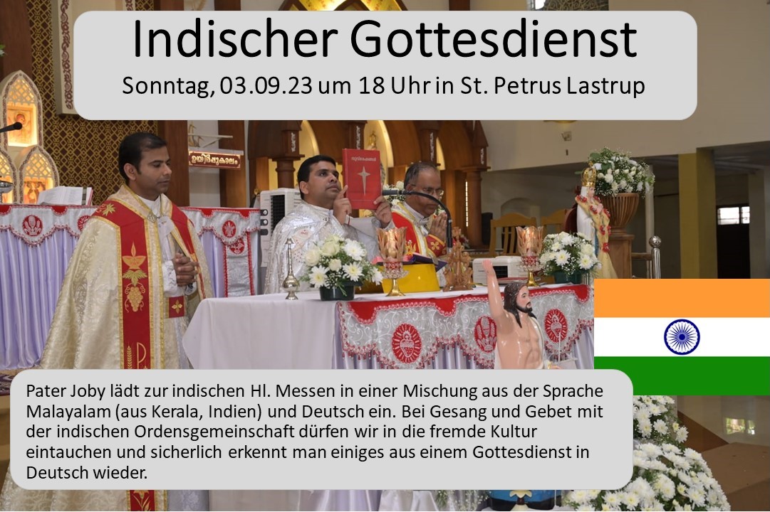 Indische Messe am 3. September