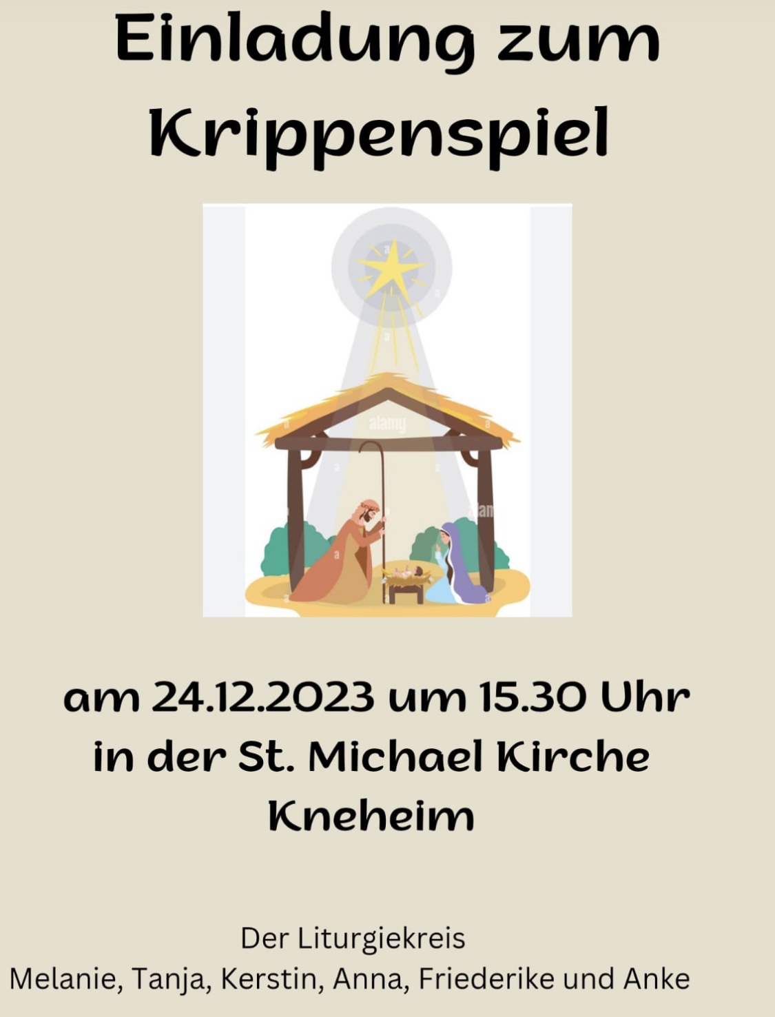 Krippenspiel in Kneheim