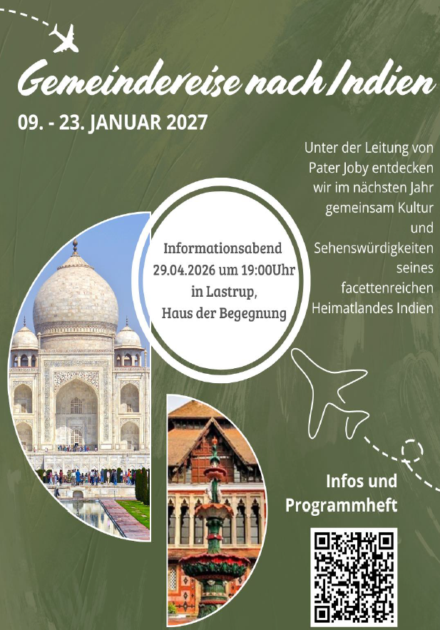 Infoabend zur Indienreise